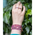 Bransoletka z kamieni naturalnych Only rubin
