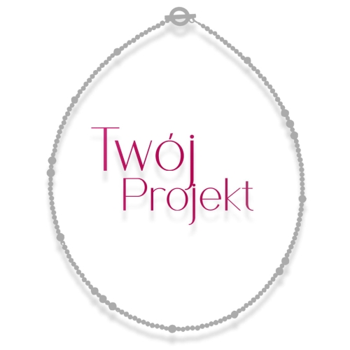 Choker z kamieni naturalnych na zamówienie - projekt indywidualny