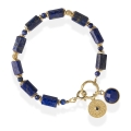 Bransoletka kamienie naturalne lapis lazuli