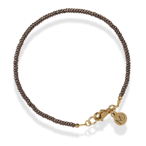 Bransoletka Only hematyt brązowy