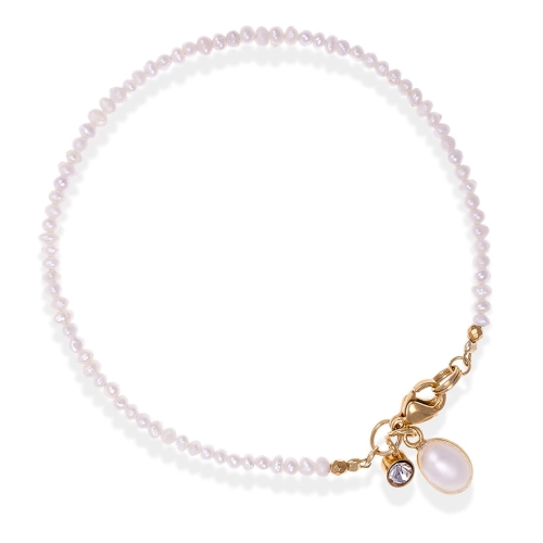 Bransoletka z drobnych pereł