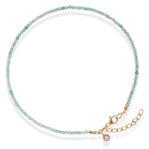 Bransoletka miętowa na kostkę