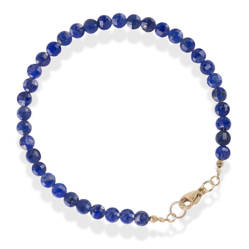 Mikaena bransoletka Lapis monetki płaskie